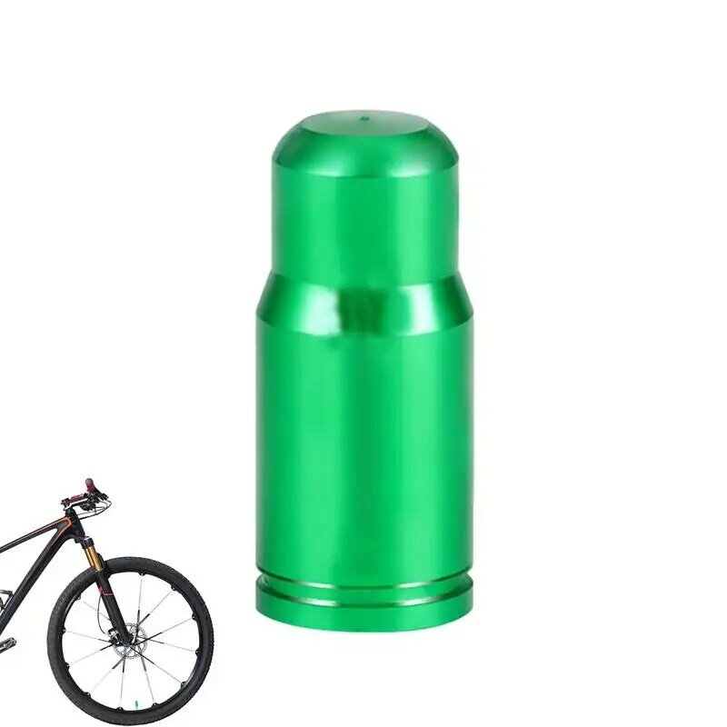 Topi katup ban sepeda bahan Aloi aluminium, penutup batang katup sepeda warna cerah tahan debu untuk Mtb