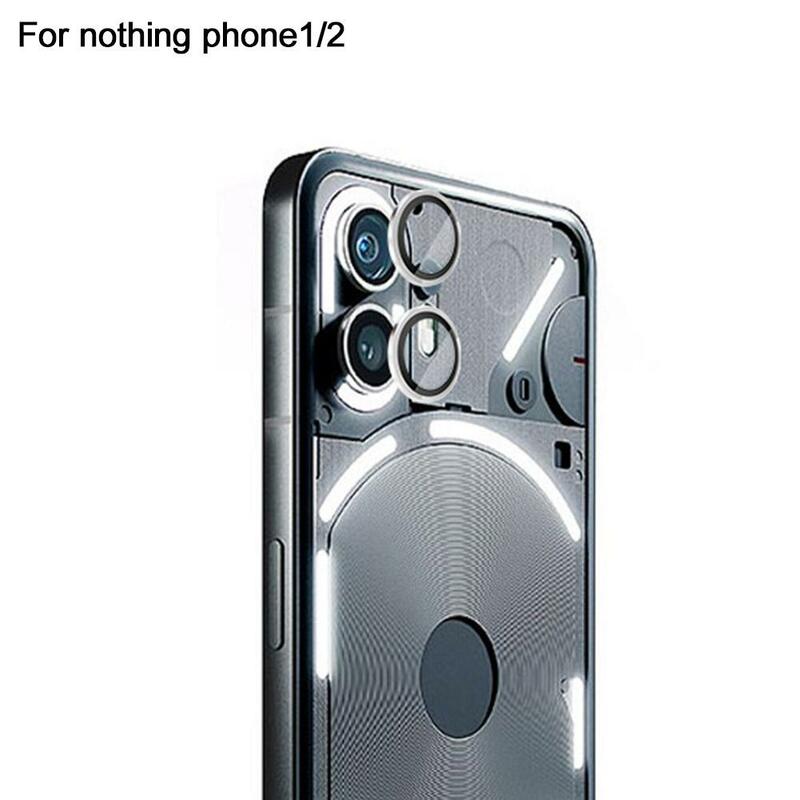카메라 렌즈 금속 보호대 유리, Nothing Phone 2 1 카메라 렌즈 보호, Nothing Phone (2) (1) 카메라 렌즈 필름 V0H0