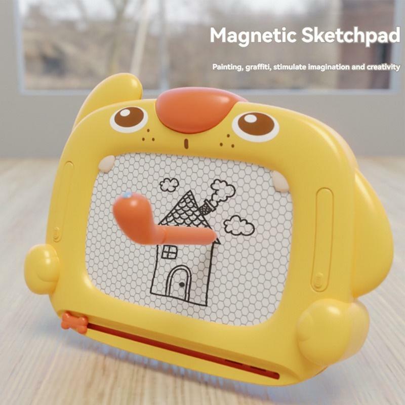 Prancheta magnética Brinquedos para crianças, Grande Magnetic Dot Art, Montessori Pré-Escolar Educacional