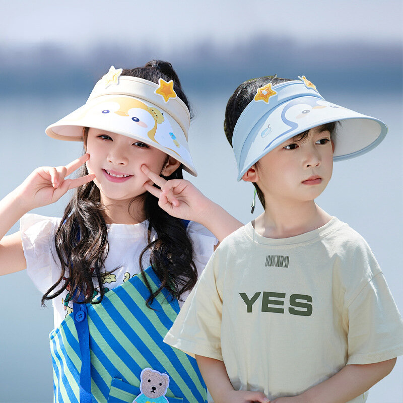 2023 Summer Soft Baby Sun Cap For Girls and Boys Outdoor Kids Beach Bucket Hat  0-8 Years Fisherman Hats
