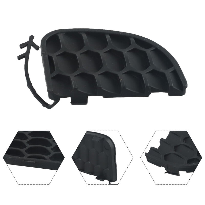 Cubierta de plástico para parachoques trasero de coche, gancho de remolque para Jeep Renegadeds 2015-2019, 1 unidad