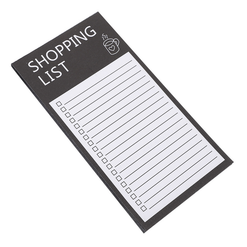 Bantalan Notepad magnetik untuk kulkas catatan tempel kertas rumah tangga buku catatan kecil kantor belanja