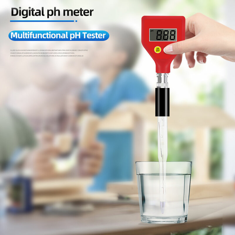 Novo 3 in1 Água do Solo Umidade PH Medidor Acidez Umidade PH Teste 0.01 Alta Precisão Umidade Sensor Tester para Piscinas Água Potável