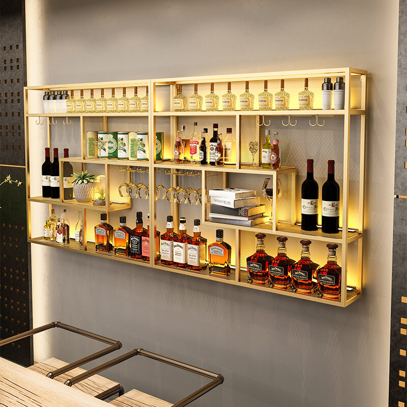 Mini Bar Wine Cabinet, sala de estar, uísque Display, Nordic Club Móveis, Adega Refrigerada, Canto Montar