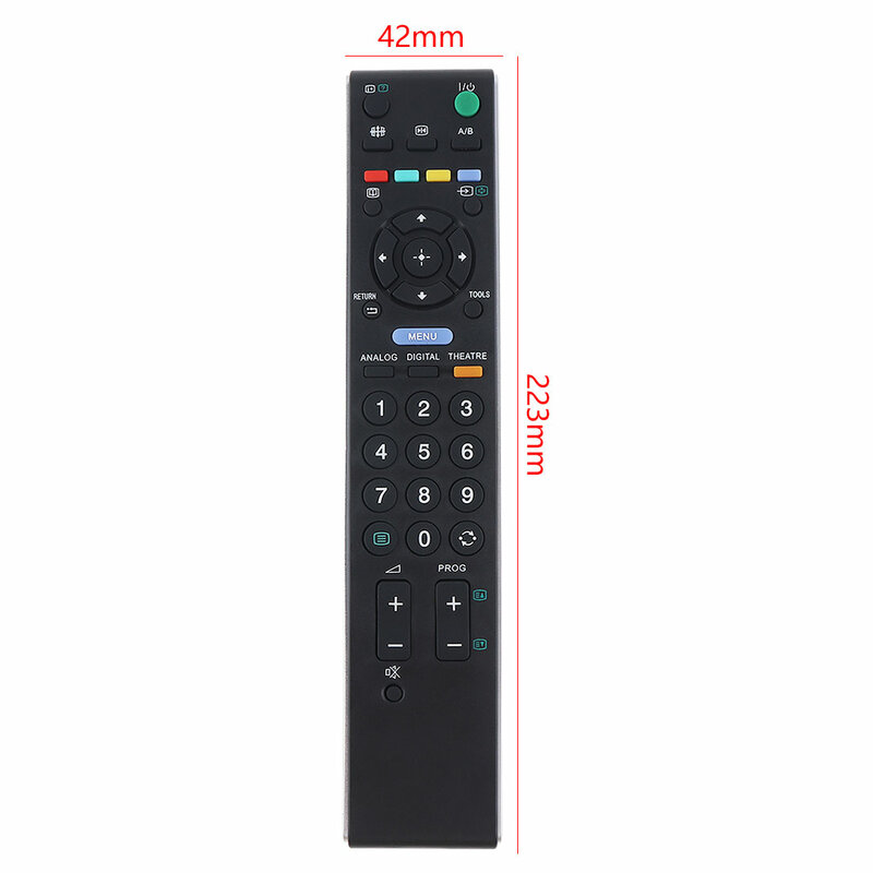 Substitui a substituição inglês tv controle remoto com longa distância de transmissão para RM-ED009 tv livre confortável