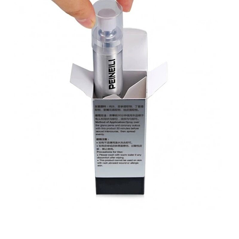 Peineili-Spray Para Ereccin De Pene Para Hombres, Productos Sexuales, Crema Para Agrandar El Pene, 10 Piezas