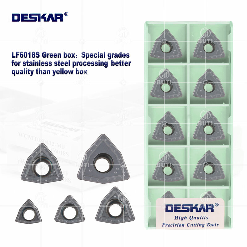 Deskar-u-ドリルCNC旋盤、ステンレス鋼素材プロセスブレードで使用、100% オリジナル、wcmx030204、040208、wcmt050308、06t308、080412