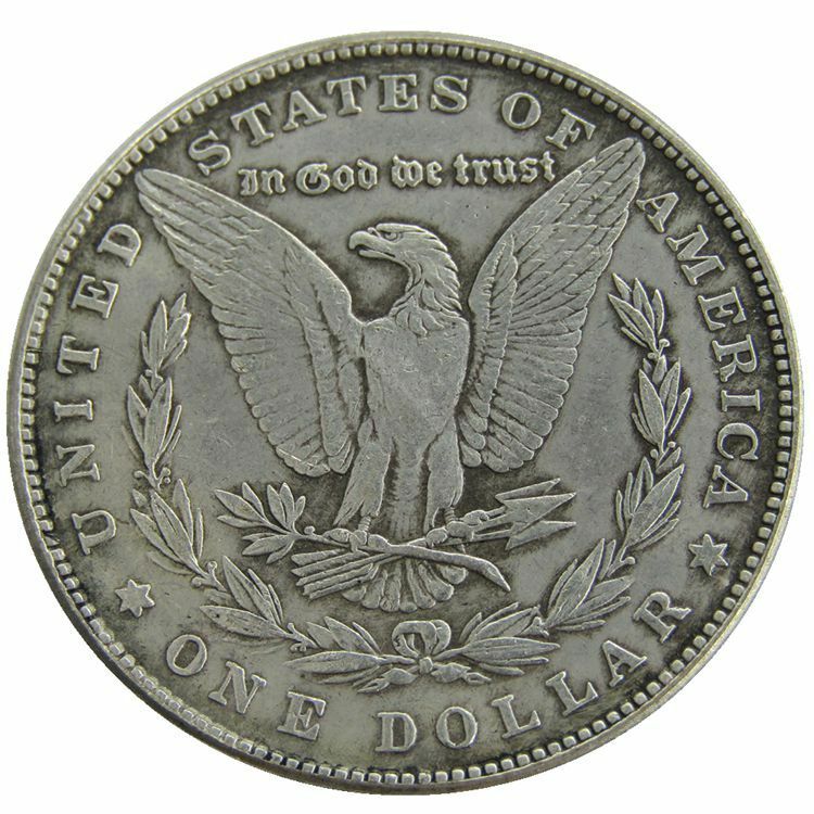 Moeda de Bolso Comemorativa com Bolsa de Presente, Dólar Americano, Liberty Fun, Boate, Arte para Casais, Boa Sorte, Luxo, 1897
