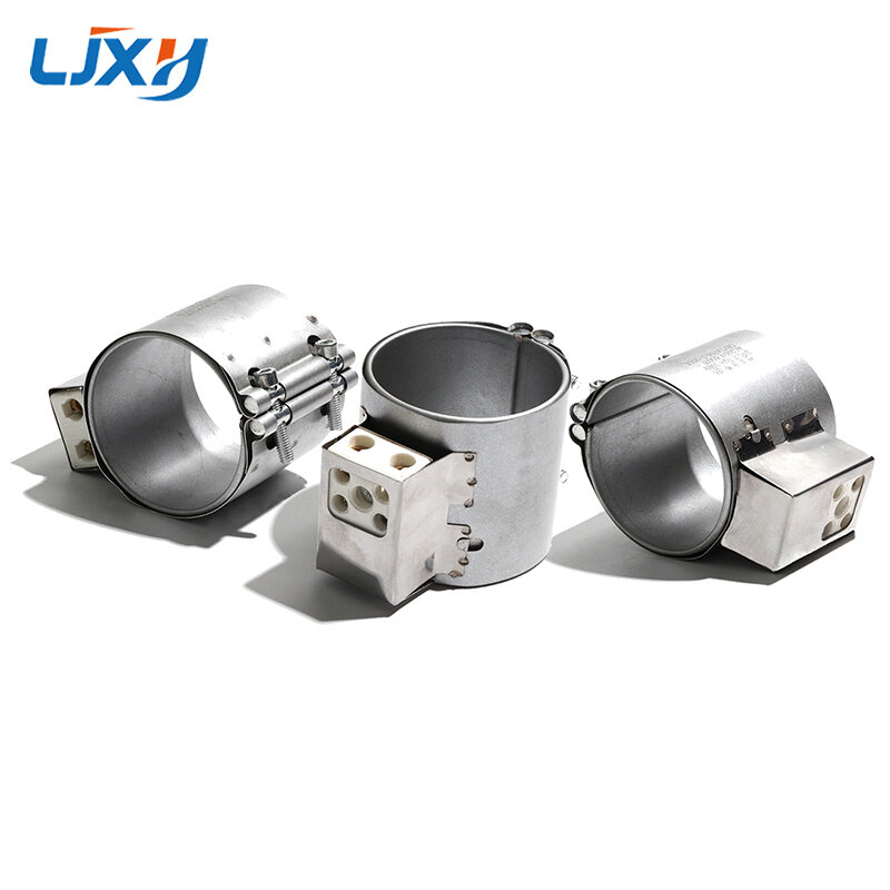 Ljxh-アルミニウム電子バンドヒーター、1300w-1900w、id140mm、oリング加熱要素、100-150mm高さ、電気産業300 ℃-400 ℃