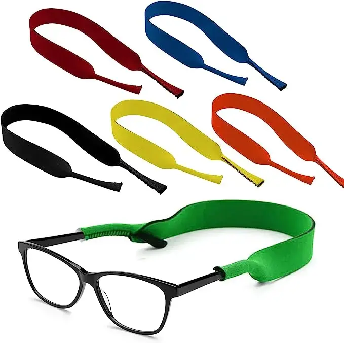 1 pz occhiali galleggianti occhiali da sole fascia elastica cinturino cintura cordoncino supporto occhiali da sole in Neoprene fascia per occhiali cavo galleggiante 42*2cm