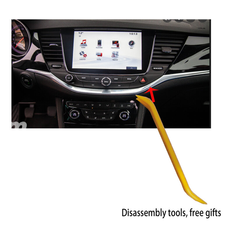 Painel de toque LCD para Opel Astra, Navi Radio, Navegação Inteligente, 8 ", Astra K, MK7, 2015-2020, 39042448