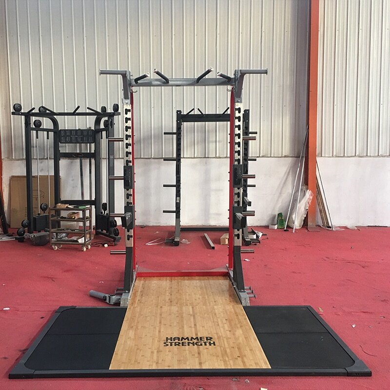 Home gym equipment Sport fitness smith machine power rack squat cage