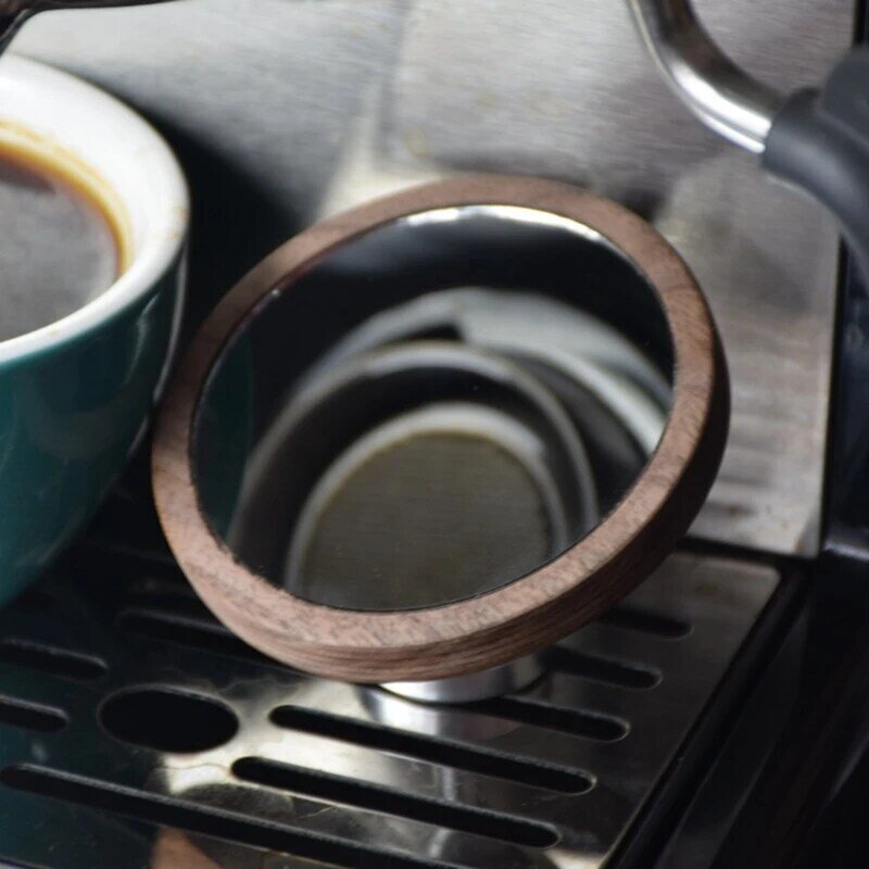 Espresso shot espelho máquina café ferramenta acessórios para cafeteira lente reflexiva