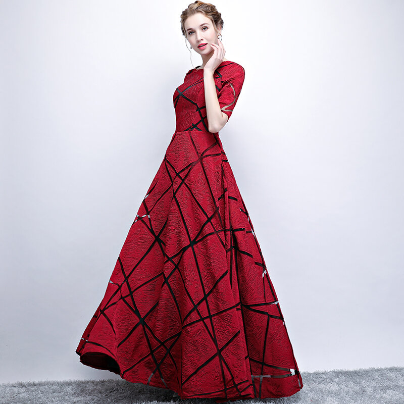 Вечернее платье, Новое Модное Длинное облегающее, благородное и элегантное банкетное женское платье