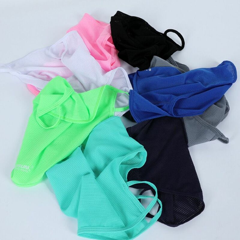Motorcycle Scarf Neck Gaiter Summer Ice Silk Protection Bike Mask Mask Breathable Sun Protection Hiking Sport Cycling Windproof