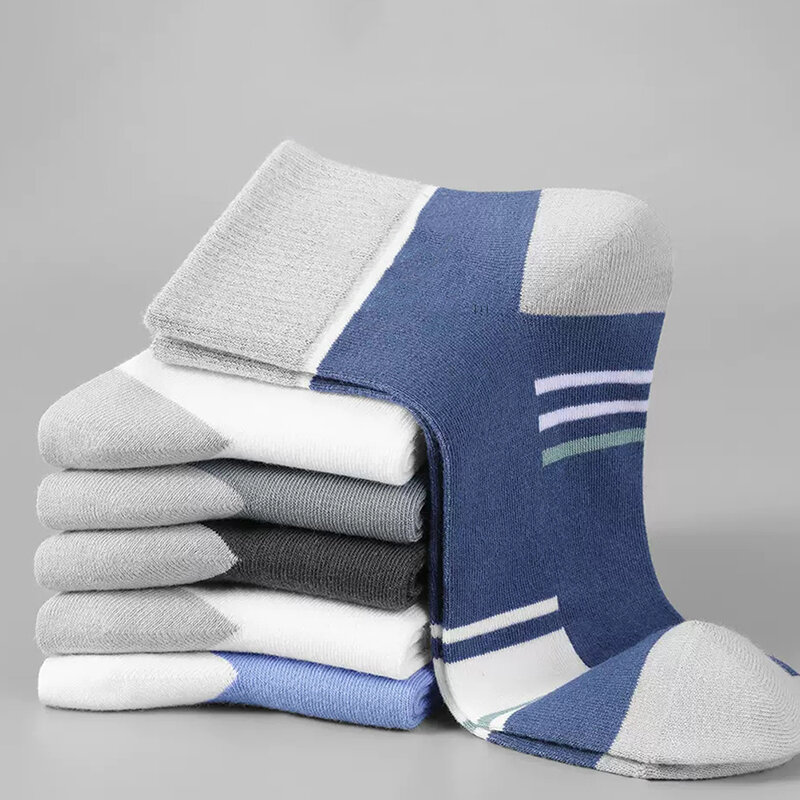 Männer Baumwolle Socken Schweiß absorbieren Atmungsaktive Anti-geruch Dicken Modelle Von Lange Socken Trendy Sport Baumwolle Socken