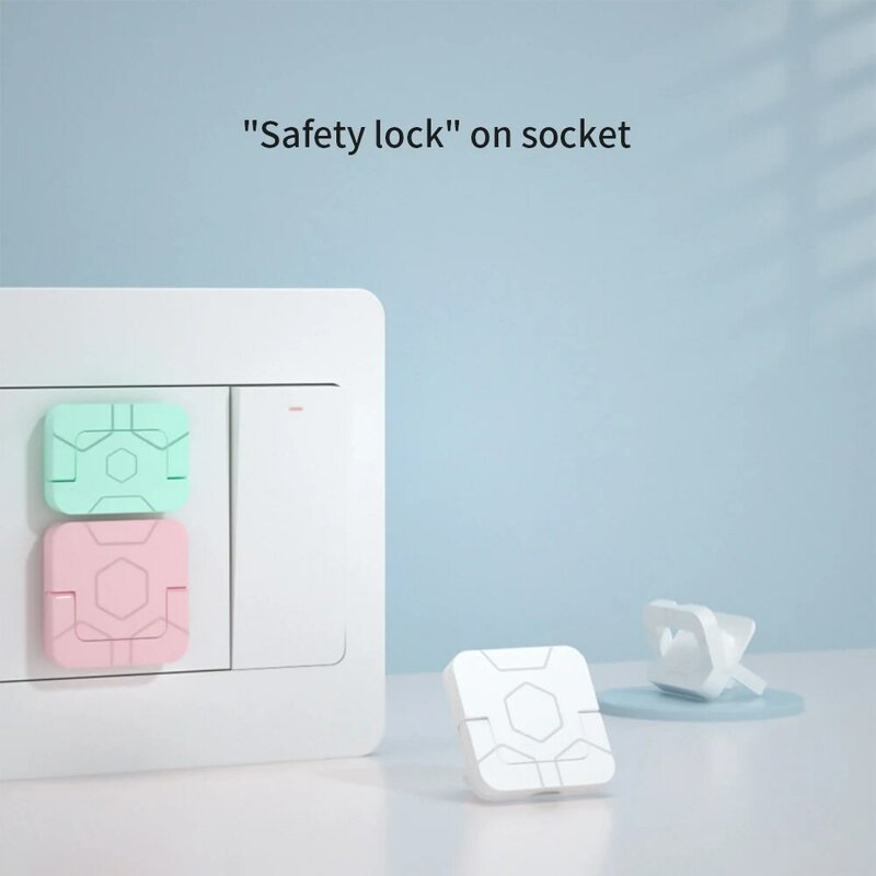 10 stücke sichere Steckdose Schutzhülle Anti-elektrische Safe Lock Schutzst ecker Schutzhülle Baby Schalter Steckdose Power Sleeve