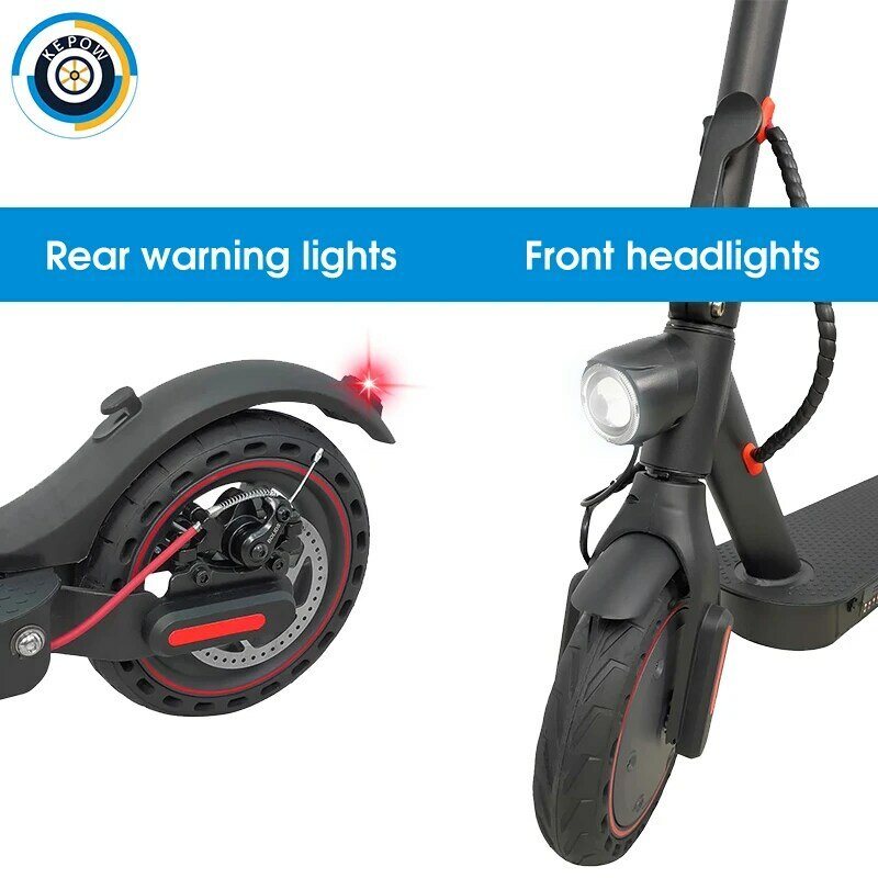 Kepow E9D Electric Scooter for Adults 350W 7.5Ah 25km/h e-scooter 8.5inch Honeycomb Solid Tire Electric Kick Scooter With APP