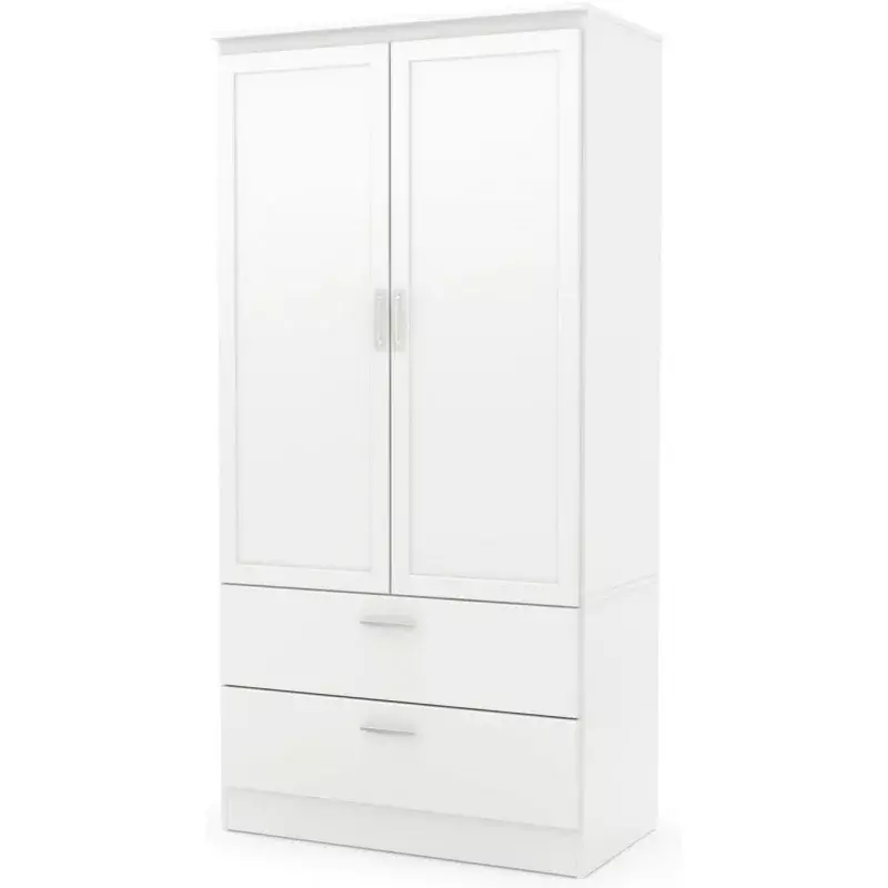Шкаф-гардероб Acapella с южным берегом, чисто белый