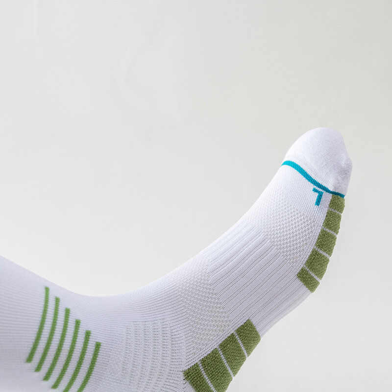 Sports house-meias mid-tube para homens, absorção de umidade, respirável, protetor, para tornozelo, protetor, novo design primavera/verão