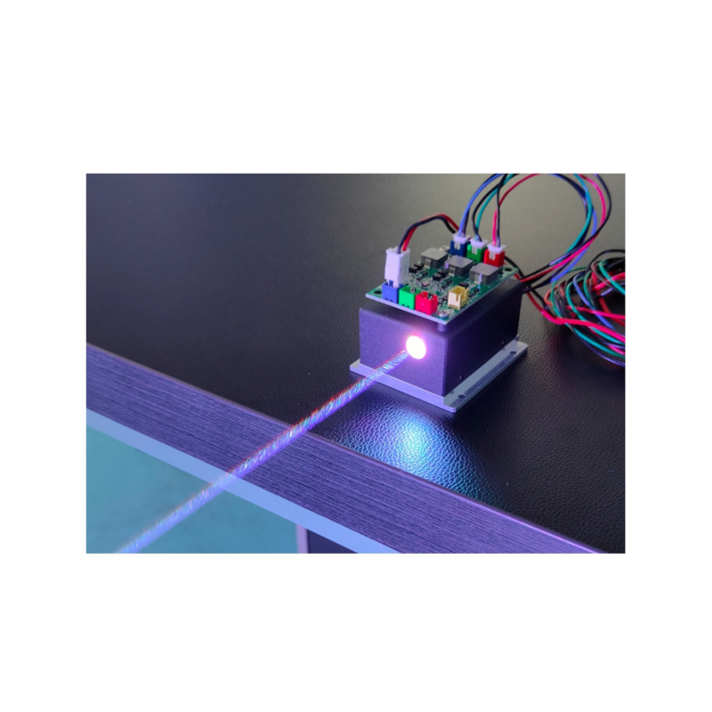 RGB białe światełka czerwony/zielony/niebieska dioda laserowa moduł lampa sceniczna TTL(3W)