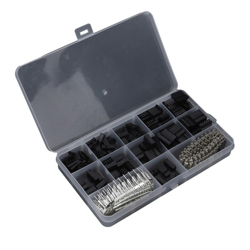 Wire Jumper Connector Crimp Pin Set with Storage Box   Stable and Reliable Solution for Pin Connectors