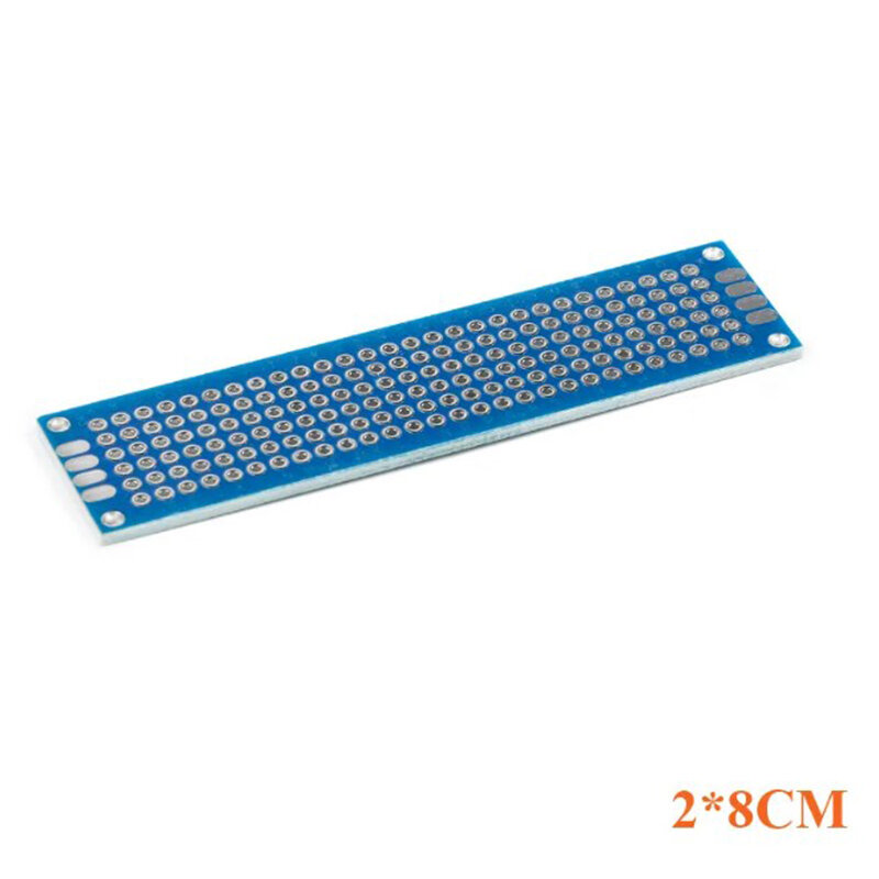 5pcslot 2x8cm Double Side Prototype PCB 28cm Universal Printed Circuit Board Experimental Plate 2080mm 20x80mm