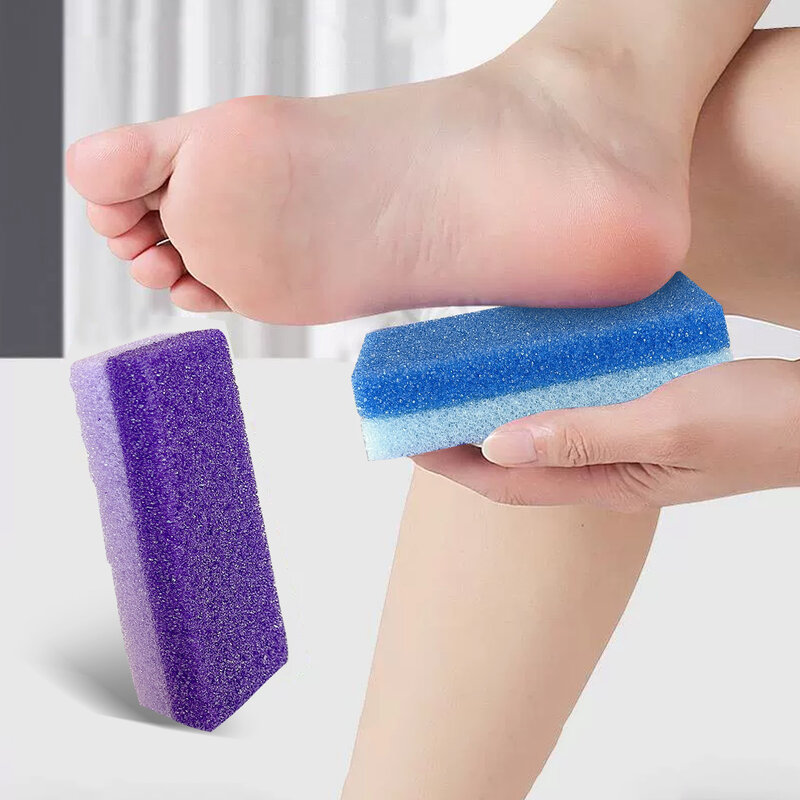 Pumice Stone Sponge Block Foot File Scrubber Callus Remover For Feet Hands Body Beauty Tools For Exfoliation To Remove Dead Skin