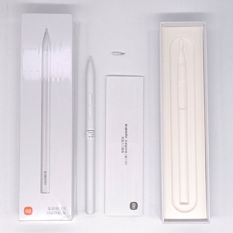 Xiaomi-Bolígrafo Stylus 2 inteligente para tableta Mi Pad 6 Pad 5 Pro, lápiz de dibujo magnético fino y grueso de 2023 niveles, novedad de 4096