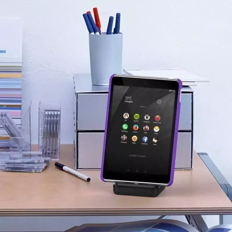 Carregador de mesa tipo C, estação berço para telefone Android, doca de carregamento USB 3.1