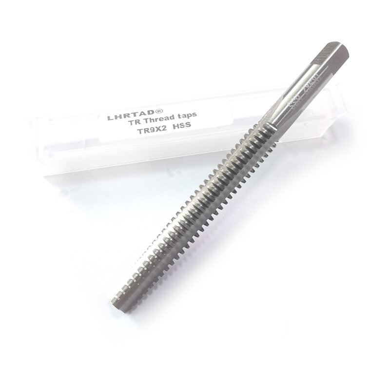 Right hand trapezoidal screw thread taps TR9X2 TR9X3 HSS hand tool trapezoidal thread tap TR9X2 T9X2 T9X3 taps for metalworking