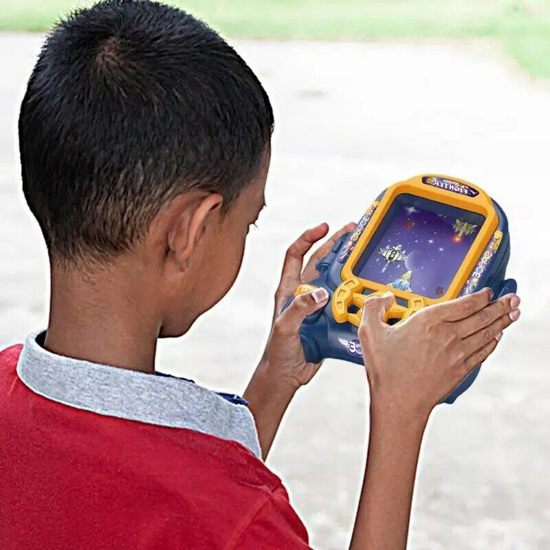 Console di gioco portatile retrò Console di gioco portatile volante giocattolo comoda presa giocattolo per l'apprendimento per il compleanno di capodanno