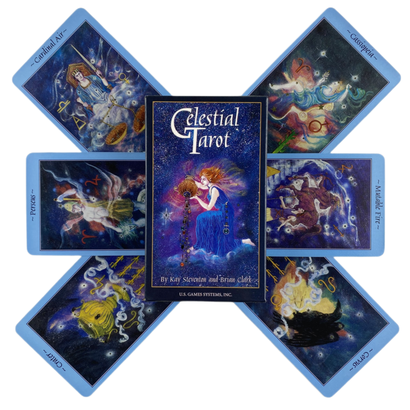 Колода карт С небесным Таро, колода карт с изображением ораклов, англоязычных гадания, игра в игры