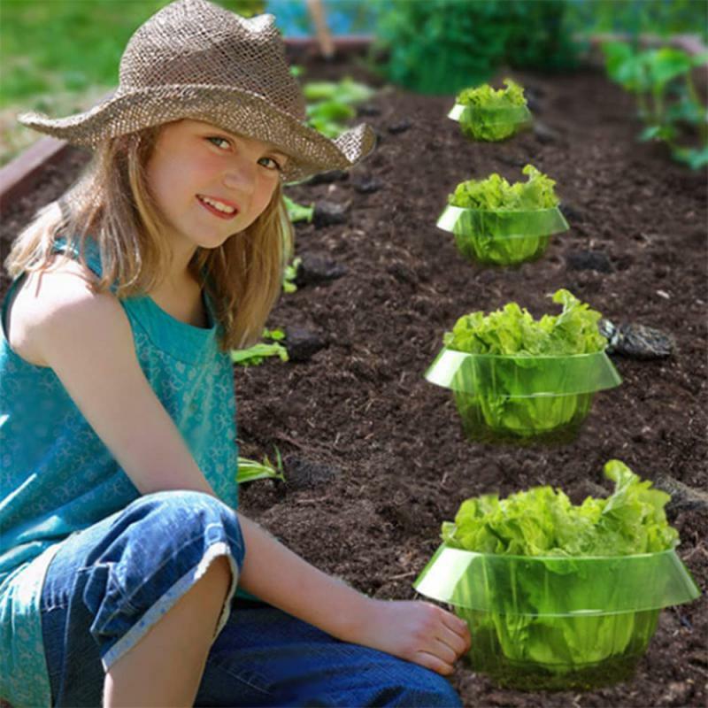 1~10PCS Reusable Save Water Slug Protection Agricultural  Durable Guard Plant Snail Collar Vegetables Flower Pot