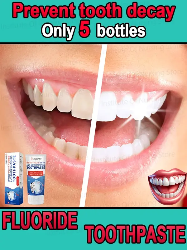 Dentifricio aromatizzato alla frutta fresca per la cura delle gengive ad alto fluoruro più venduto per proteggere i denti