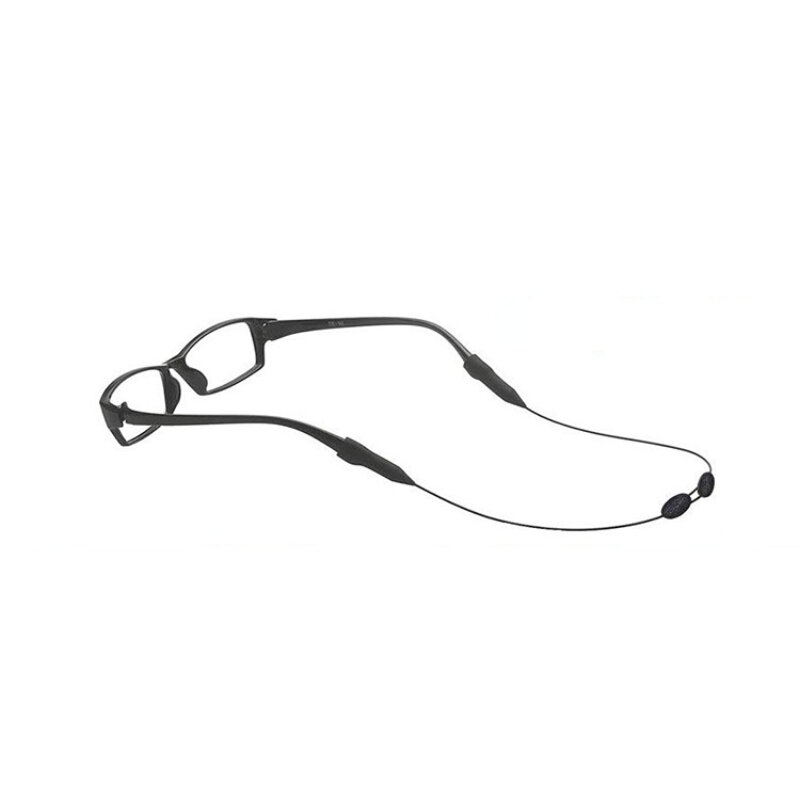 Elastyczny silikon okulary pasy okulary łańcuch sport antypoślizgowe String okulary liny zespół przewód skalowalne okulary Holder nowy