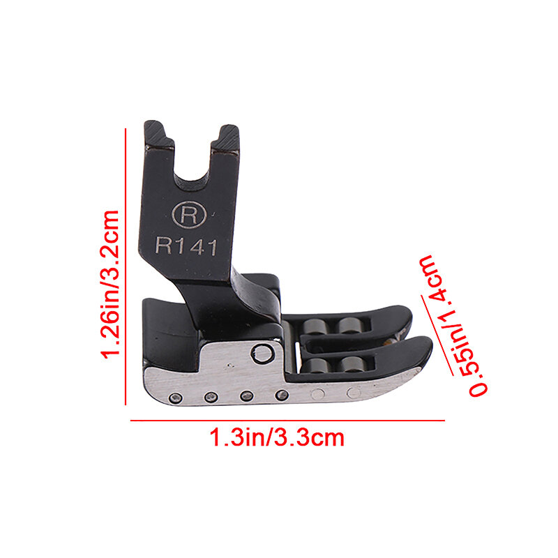 12/16 Wheels R141 Roller Presser Foot Leather Coated Fabric Presser Feet For Industrial Lockstitch Sewing Machine Tools