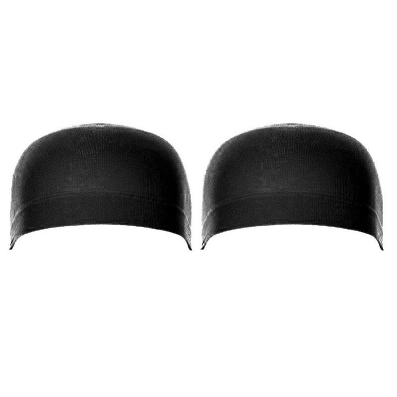 Universal High Stretchy Wig Liner Cap para homens e mulheres, chapéu elástico respirável, peruca invisível Caps, acessório Hairpiece, HD, 2pcs, 12pcs