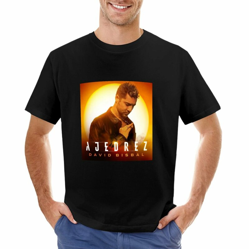 David bisbal t-shirt t-shirt tinta unita t-shirt grafiche t-shirt per uomo