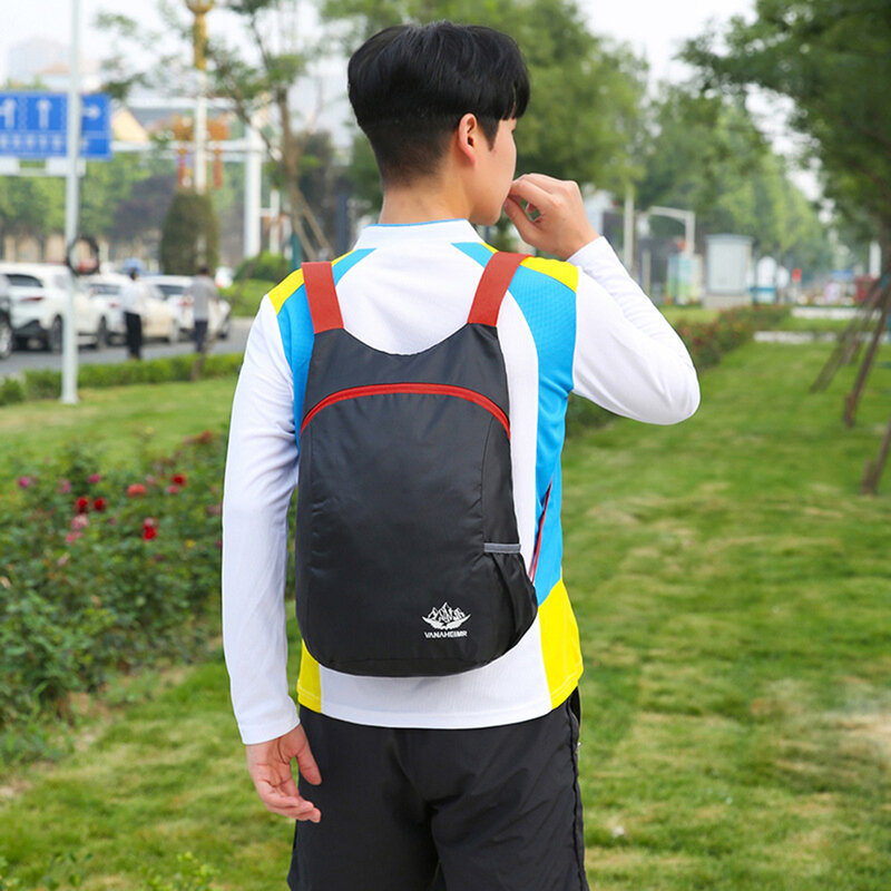Lightweight Foldable Backpack Men Women Outdoor Gym Packable Waterproof Travel Hiking Cycling Daypack Camping Storage Bag