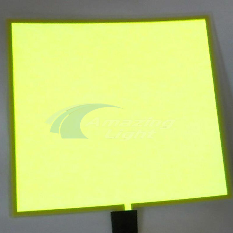 EL Panel Backlight Led Glowing 10*10cm Panel Backlight LED Electroluminescent El Backlight With DC12V  Inverter