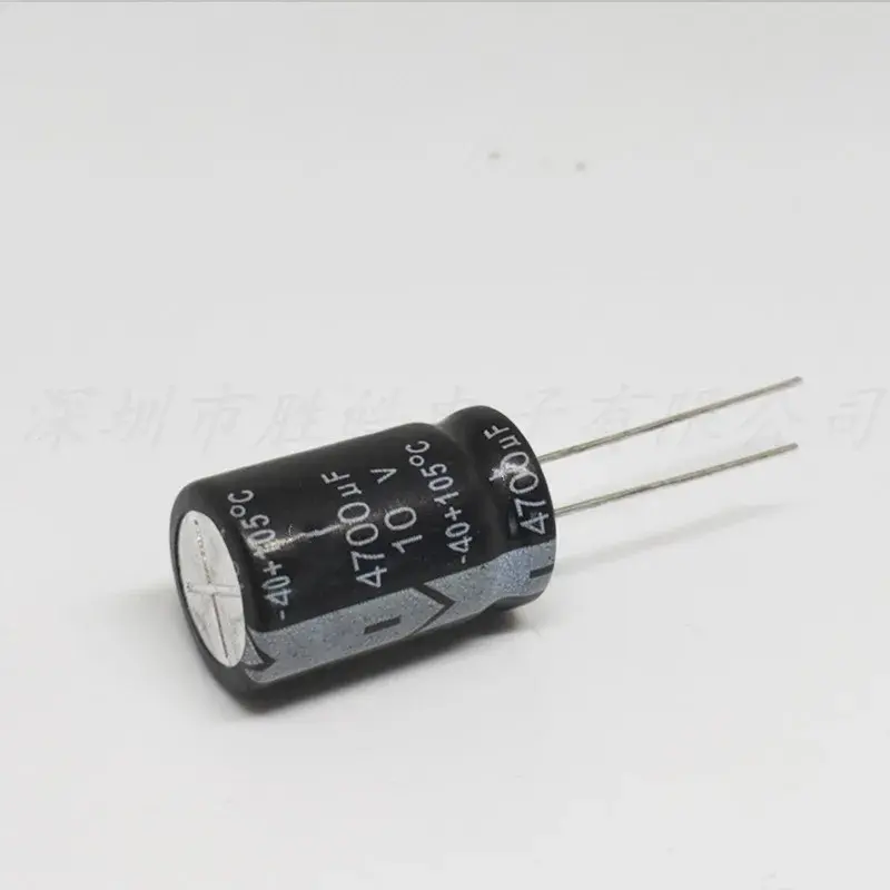 (10 Stück) 10 v4700uf 13x20mm neuer elektro elektrolyti scher Kondensator von hoher Qualität