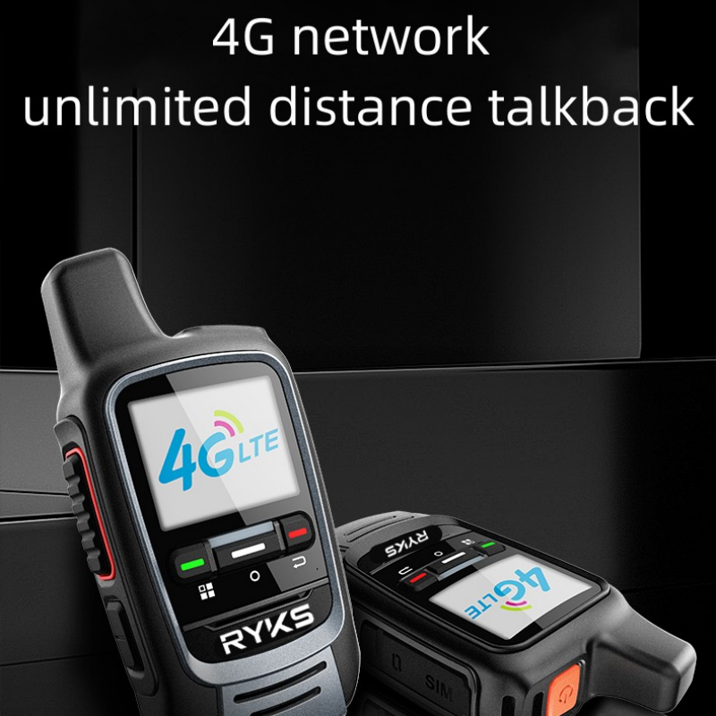 Global-Intercom 4G PoC Internet, radio bidirectionnelle, carte Mini SIM, walperforé, longue portée, 5000km, paire (sans frais), plateforme d'interphone