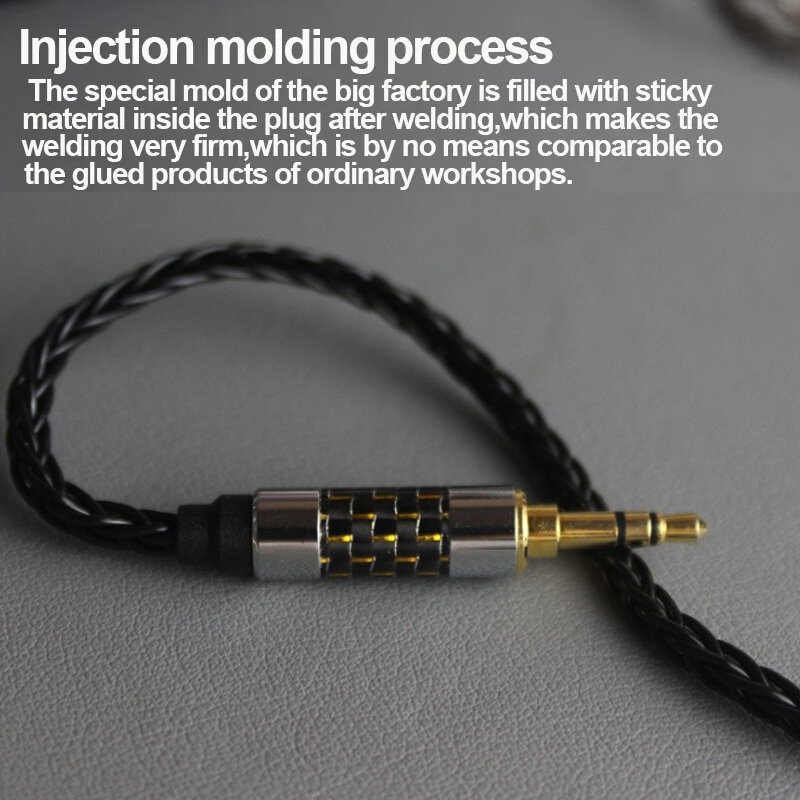 Балансировочный 8-жильный кабель 4,4 мм для TRN BA15 VXPRO TA2 BA8 V90s X7 кабель с микрофоном наушники OCC посеребренное обновление 2,5