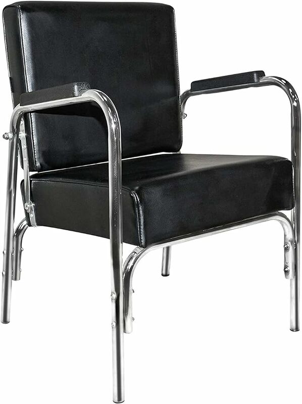 เก้าอี้แชมพูปรับเอนอัตโนมัติระดับมืออาชีพ 'ella' [5028] จากวัสดุไวนิลพรีเมี่ยมหมอนอิงโฟมความหนาแน่นสูงและผ้า durabl