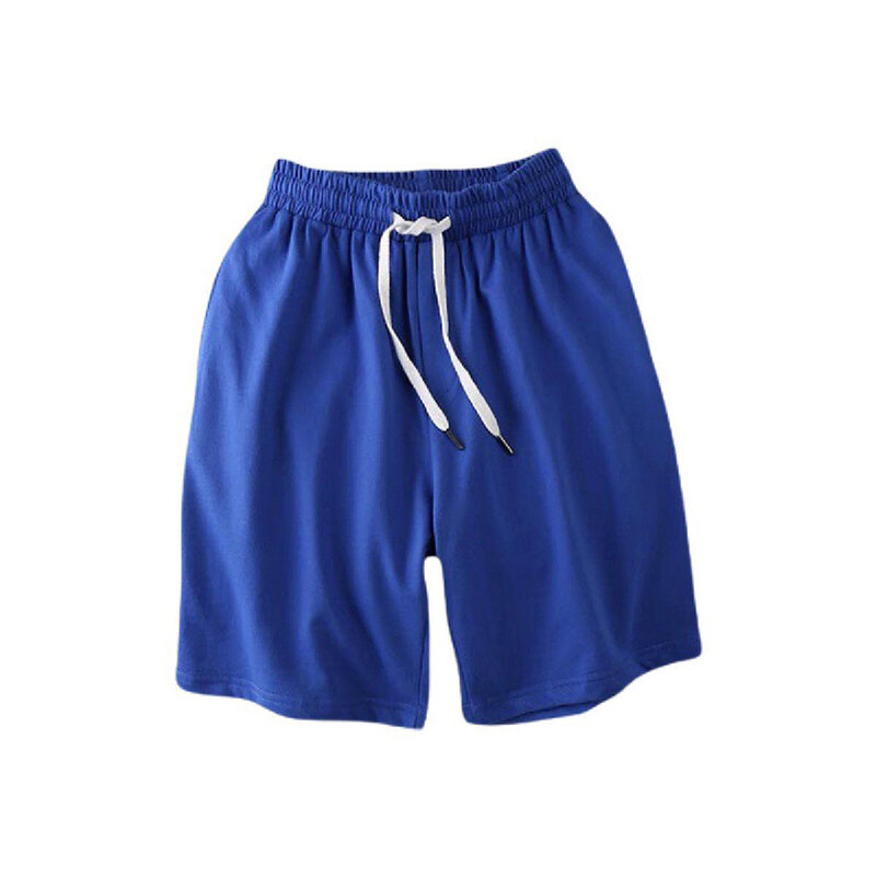Celana pendek lari pria, Bawahan kasual basket Gym dengan tali serut pinggang Bisa disesuaikan beberapa warna XL ~ 4XL