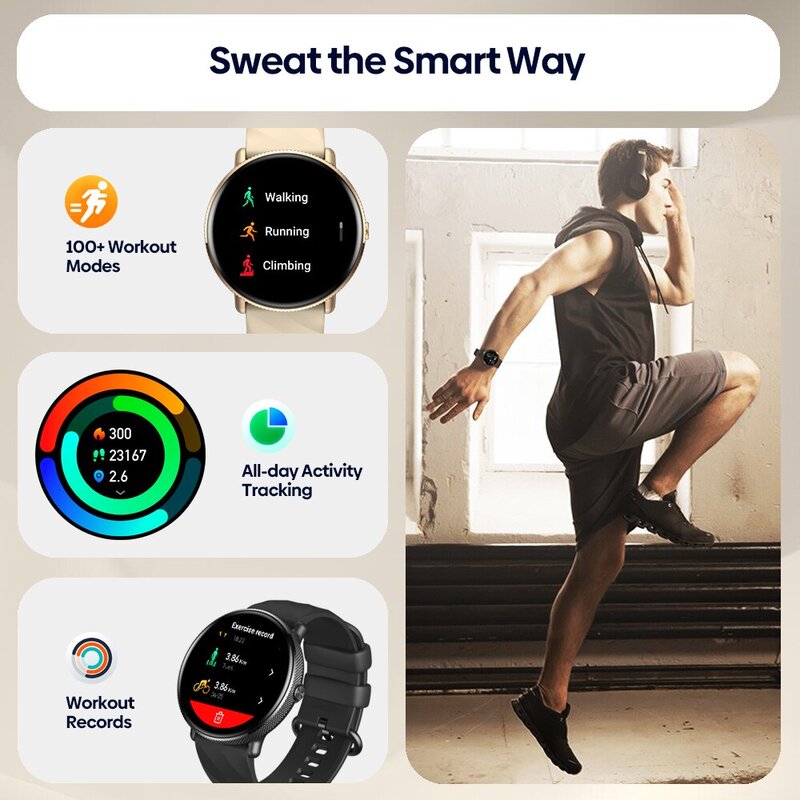 Zeblaze GTR 3 Pro Смарт-часы с голосовым вызов AMOLED-дисплей 316L из нержавеющей стали Смарт-часы для фитнеса для женщин
