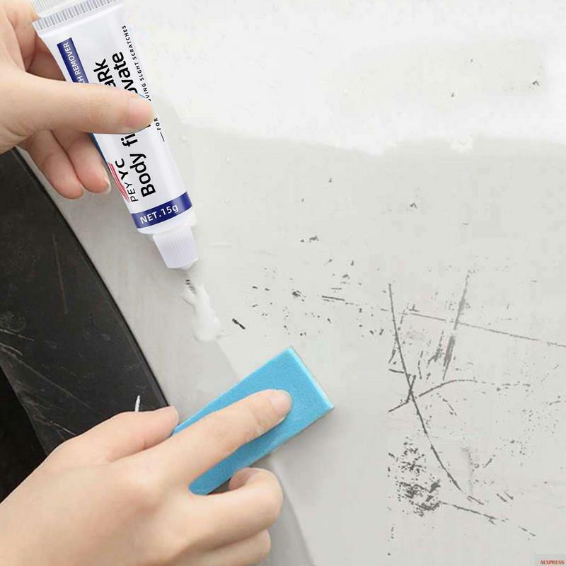 15g Car Scratch Remover strumenti per la cura della vernice Auto Body Grinding Compound Anti Scratch Wax abrasivo Car Paint Scratch Repair Agent