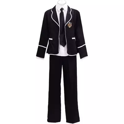 Uniformes escolares de manga larga para estudiantes, uniformes JK de Japón y Corea del Sur, traje de escuela secundaria para niños y niñas