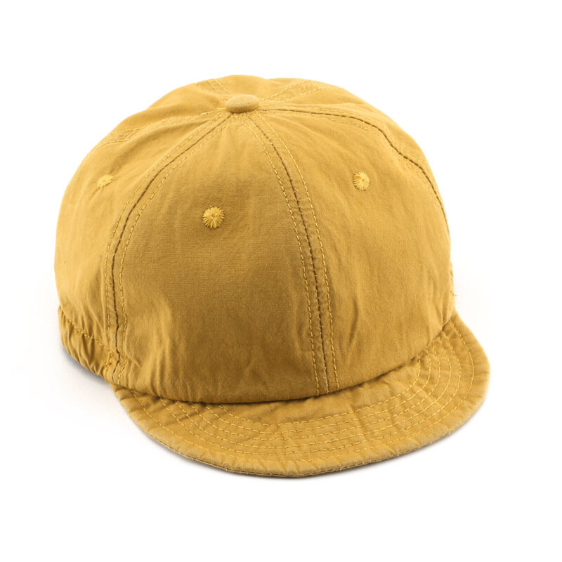ผู้หญิงผู้ชาย Solid Trucker หมวกผ้าฝ้าย100% 6แผงเบสบอลหมวก Unisex กลางแจ้งแบน Bill กีฬา Hip Hop หมวก